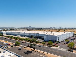 Aerial shot of Phoenix Airport Logistics, an industrial property