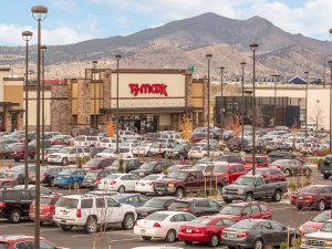 Exterior shot of Skyway Regional Shopping Center