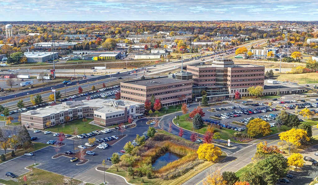 Real estat firm Davis acquired WestHealth, a three-building, 201,000-square-foot outpatient medical center in Plymouth, Minn., for $72 million from Harrison Street Real Estate.