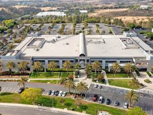 Aerial shot of Studio 2200, a flex industrial property in Carlsbad, Calif.