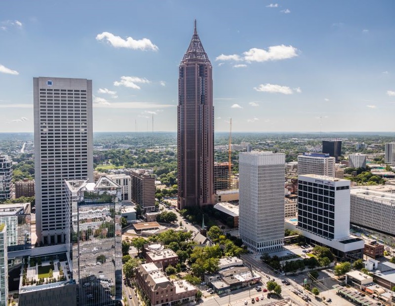 Bank of America Plaza in Midtown Atlanta, the city’s tallest tower