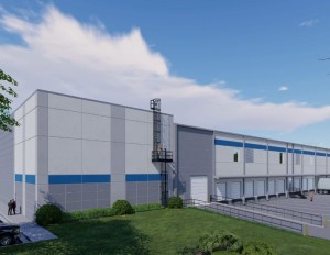 Rendering of The Broe Group’s build-to-suit industrial facility at 5601 Bucknell