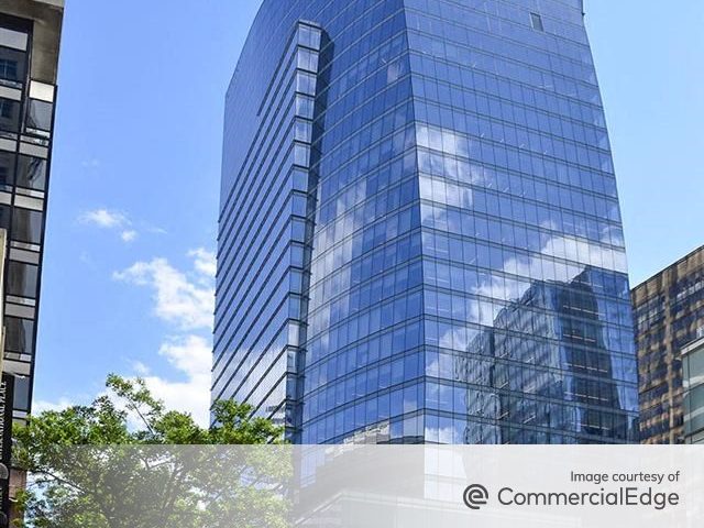 Exterior shot of CEB Tower at Central Place in Arlington, Va.