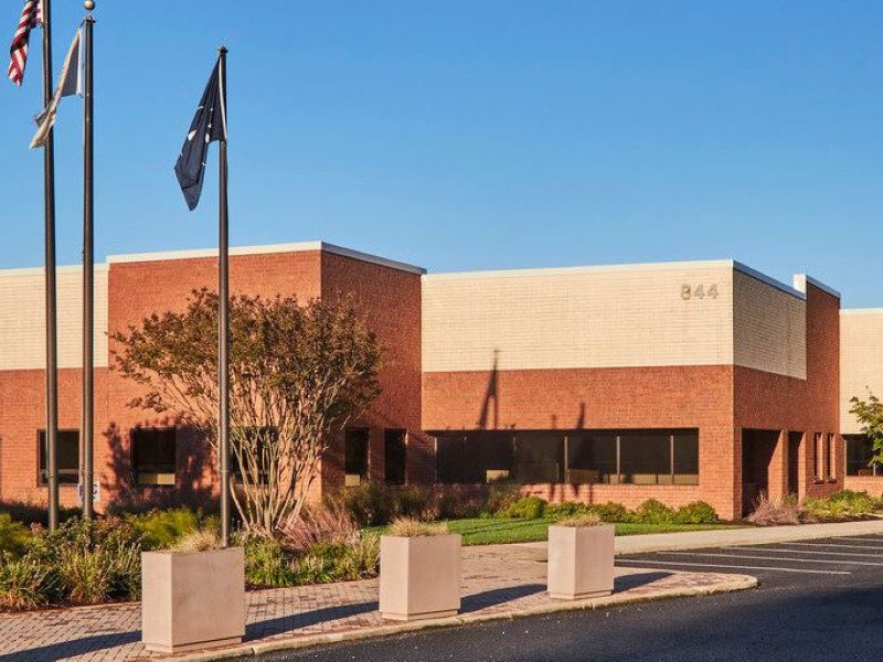 A light industrial building at 844 North Lenola Road in Moorestown, N.J.