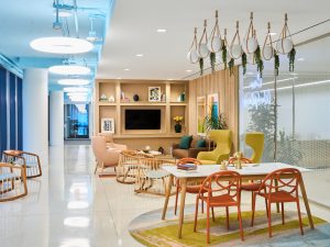 Interior shot of Carr Workplaces Capital Hill, a flex office in Washington, D.C.