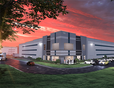 Rendering of new industrial building for Georgia Inland Port