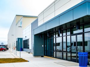 Exterior shot of Vertical Cold Storage Kansas City.