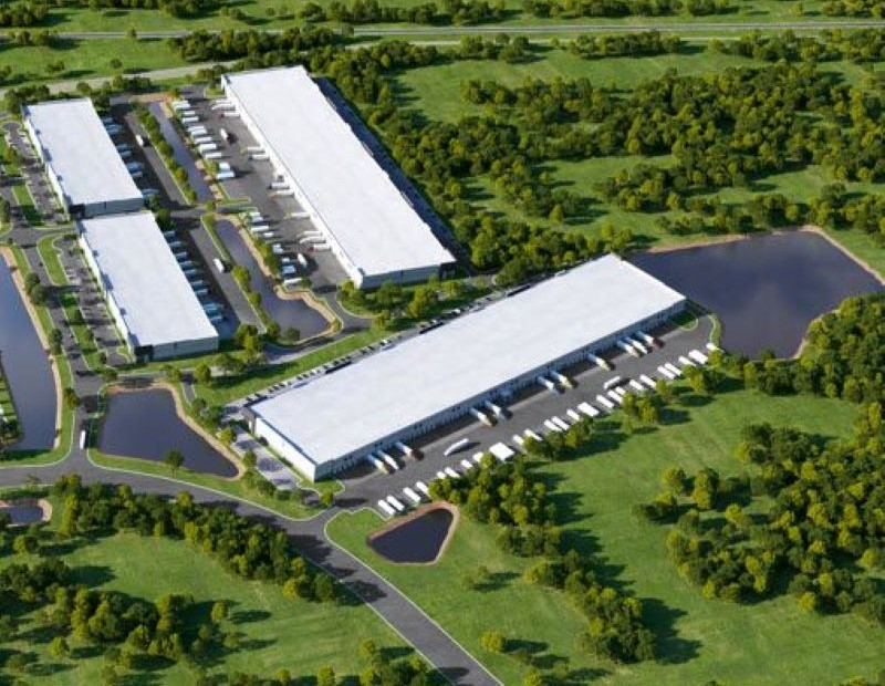 Eastport Logistics Park in Jacksonville is initially planned for four buildings totaling 890,000 square feet