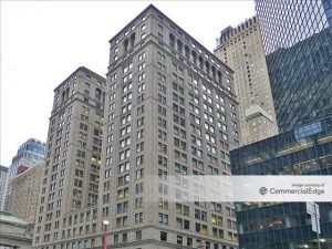 Exterior shot of the office building at 125 Park Avenue in Manhattan