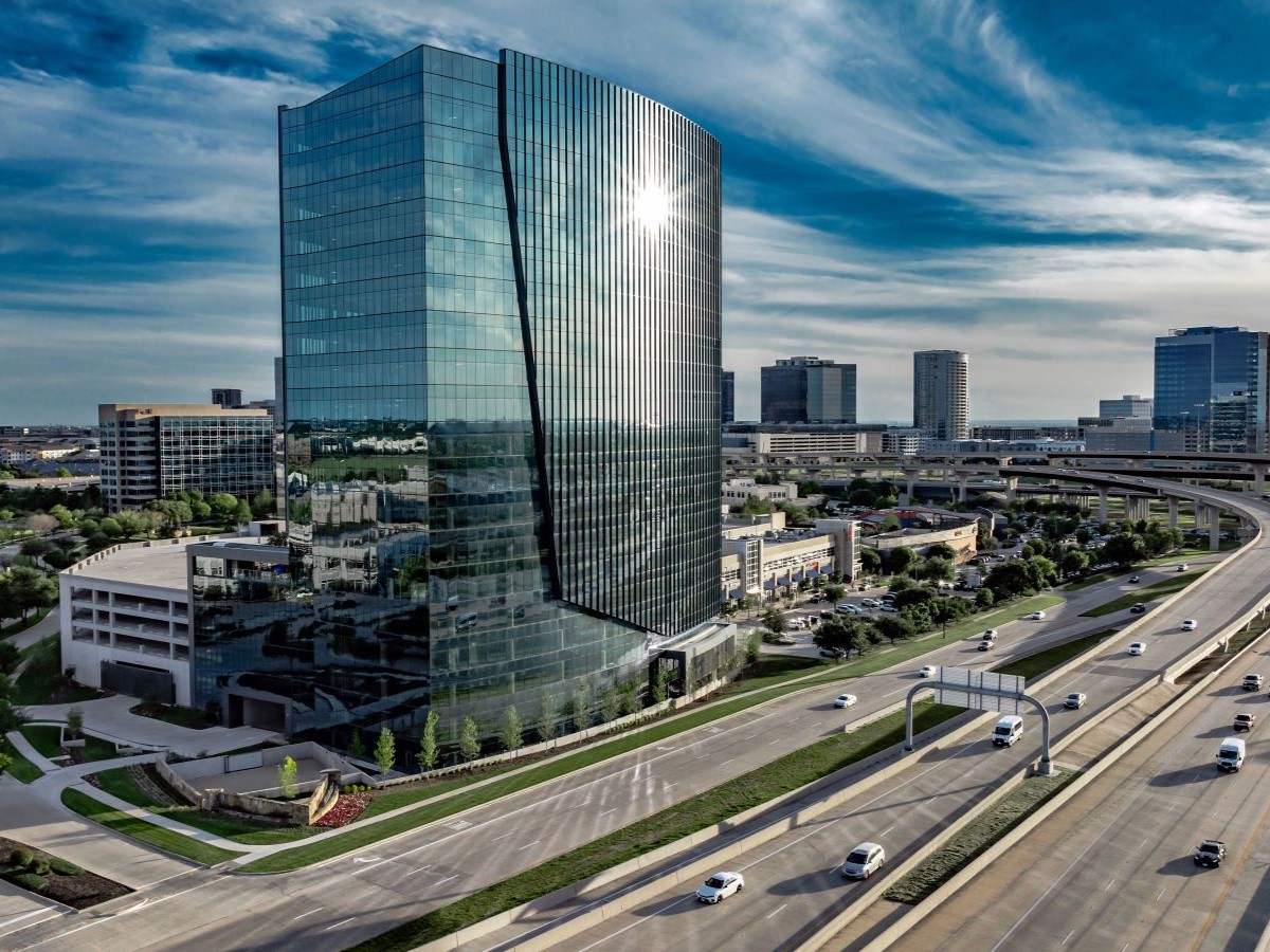 exterior shot of Granite Park Six in Plano, Texas