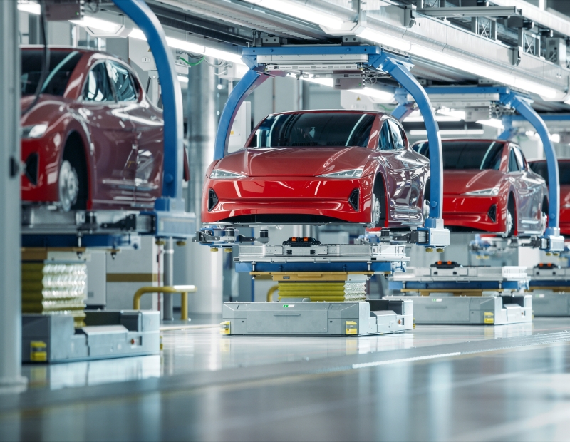 A cutting-edge production plant marks a pivotal development in the evolution of automotive manufacturing efficiency.